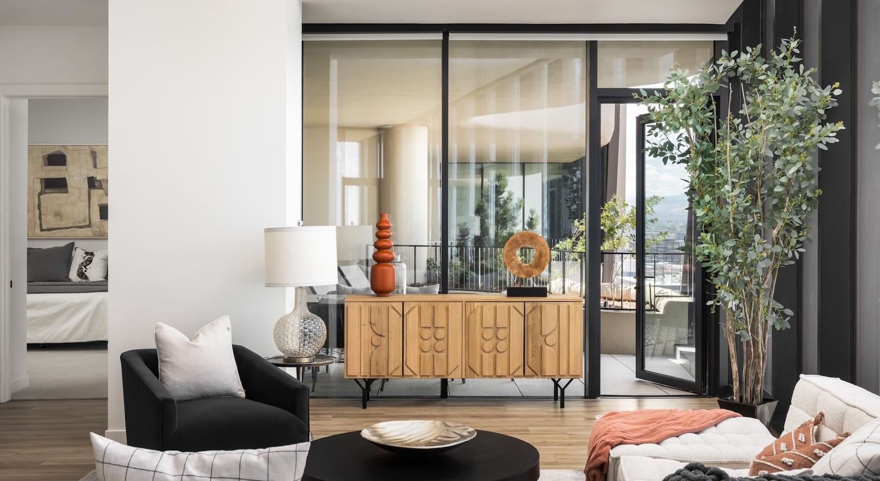 An Entertainer's Dream in a Penthouse Kitchen